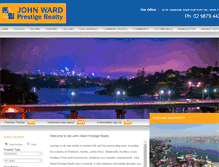 Tablet Screenshot of johnward.com.au